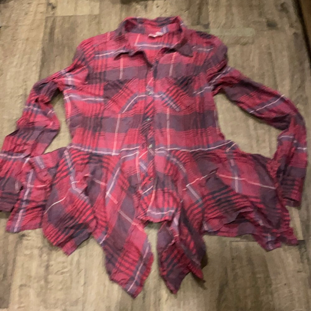 Melrose and market brand long sleeve shirt